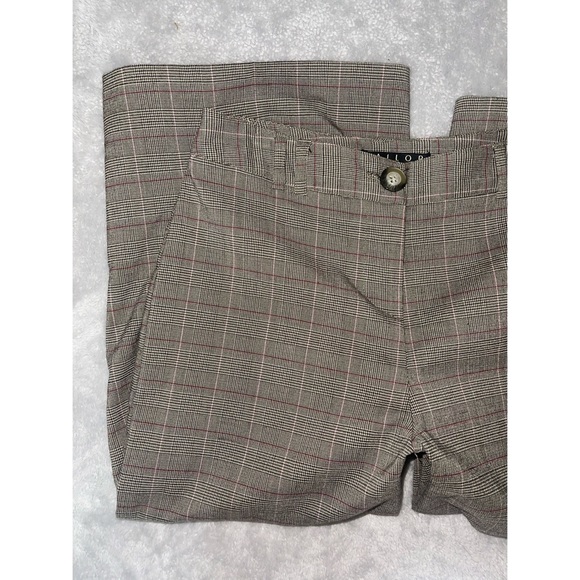 Women’s Light Green Plaid Tailor B. Moss Capri Slacks 💚 - Picture 6 of 16